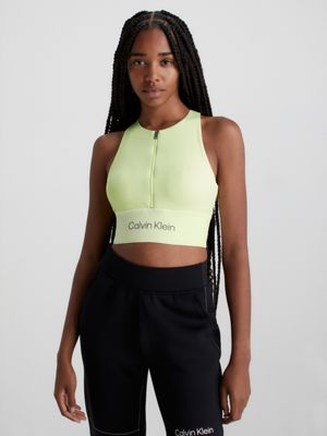 Calvin Klein Performance STIRRUP GYM - Leggings - lime cream/light