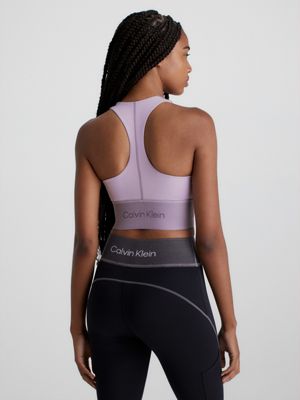 Calvin Klein Performance Reversible Mid-Impact Racerback Sports Bra XS