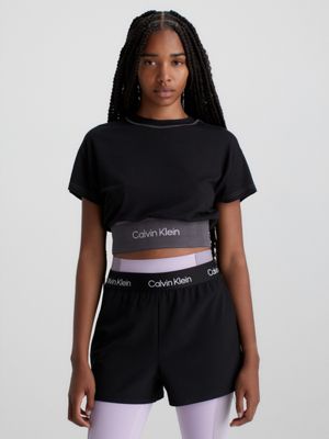 Cropped Gym T shirt Calvin Klein 00GWF3K147BAE