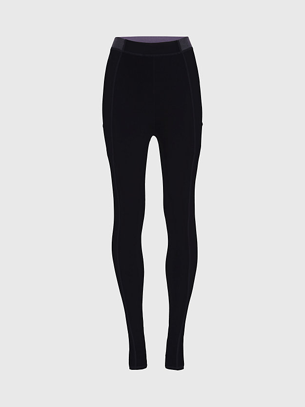 black beauty 7/8-sport-leggings für damen - ck performance