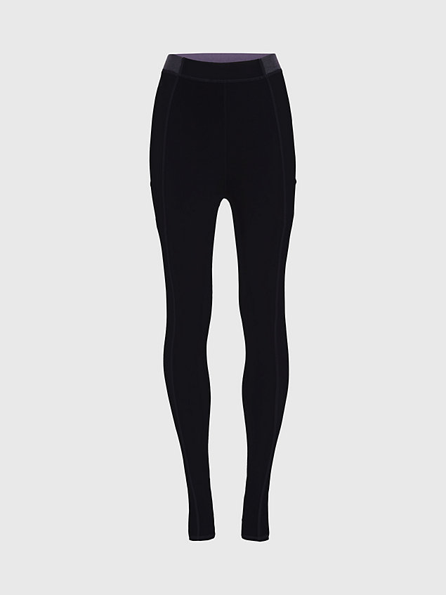legging de sport 7/8 black pour femmes ck performance