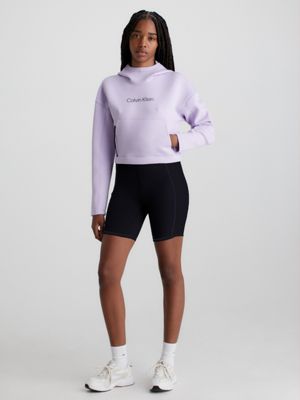 Calvin klein shorts and hoodie set womens sale