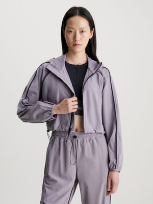 Calvin klein deals grey tracksuit womens