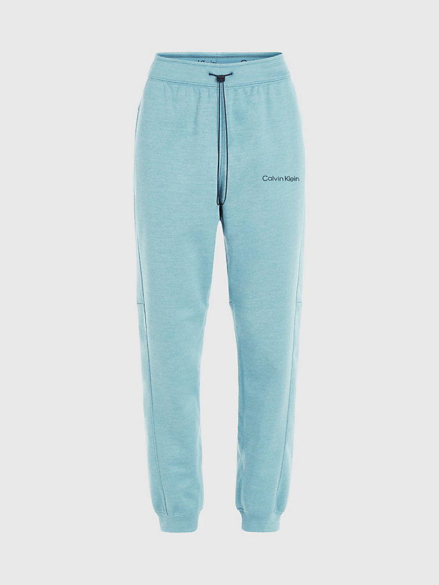 blue relaxed joggers for women ck performance