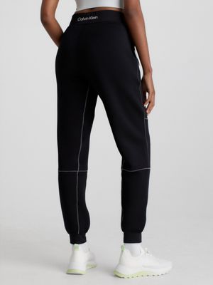 Womens black best sale calvin klein joggers