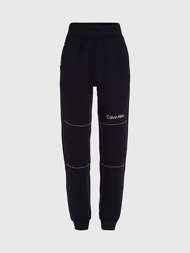 pantalon de jogging en maille 3d relaxed black pour femmes ck performance