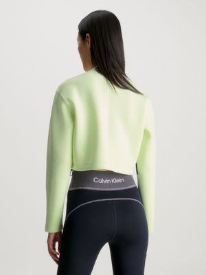 Calvin Klein Performance Crop Tops Green M - Tops & blouses