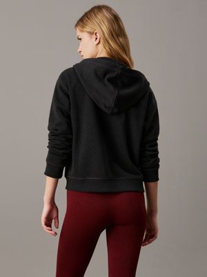 charcoal heather zip up hoodie for women ck sport