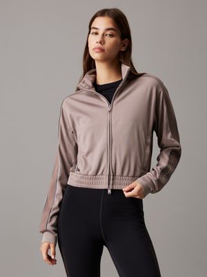 Calvin klein zip front jacket online