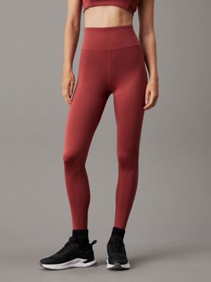 pink logo gym leggings for women ck sport