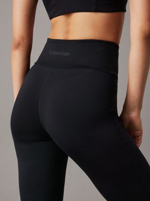 black beauty flared gym leggings for women ck sport