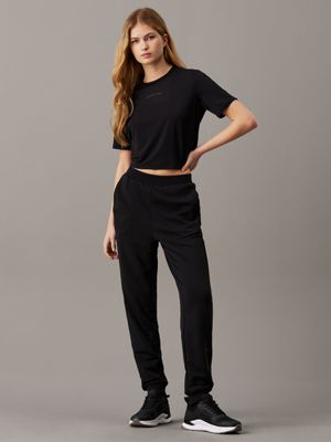 black beauty french terry joggers for women ck sport