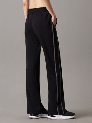 black beauty wide leg tracksuit bottoms for women ck sport