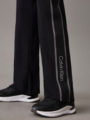 black beauty wide leg tracksuit bottoms for women ck sport