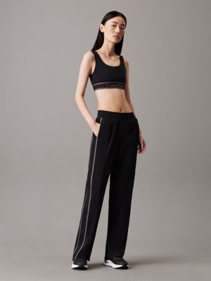 black beauty wide leg tracksuit bottoms for women ck sport