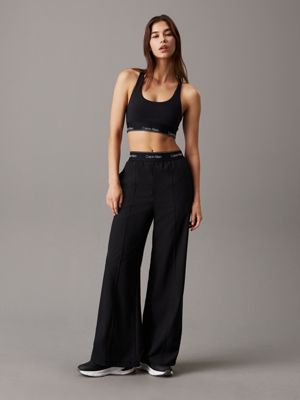 black beauty wide leg trousers for women ck sport