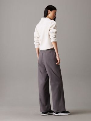 boulevard gray wide leg trousers for women ck sport