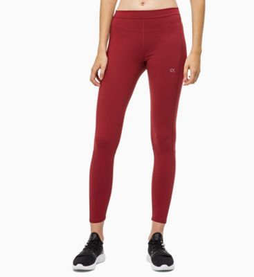 calvin klein red leggings
