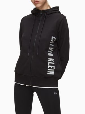 women's calvin klein zip up hoodie