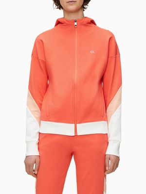 calvin klein orange jacket