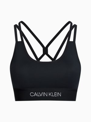 black calvin klein sports bra