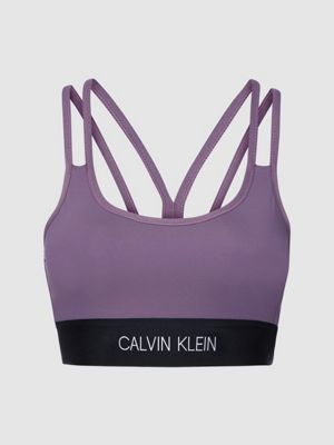 light pink calvin klein sports bra