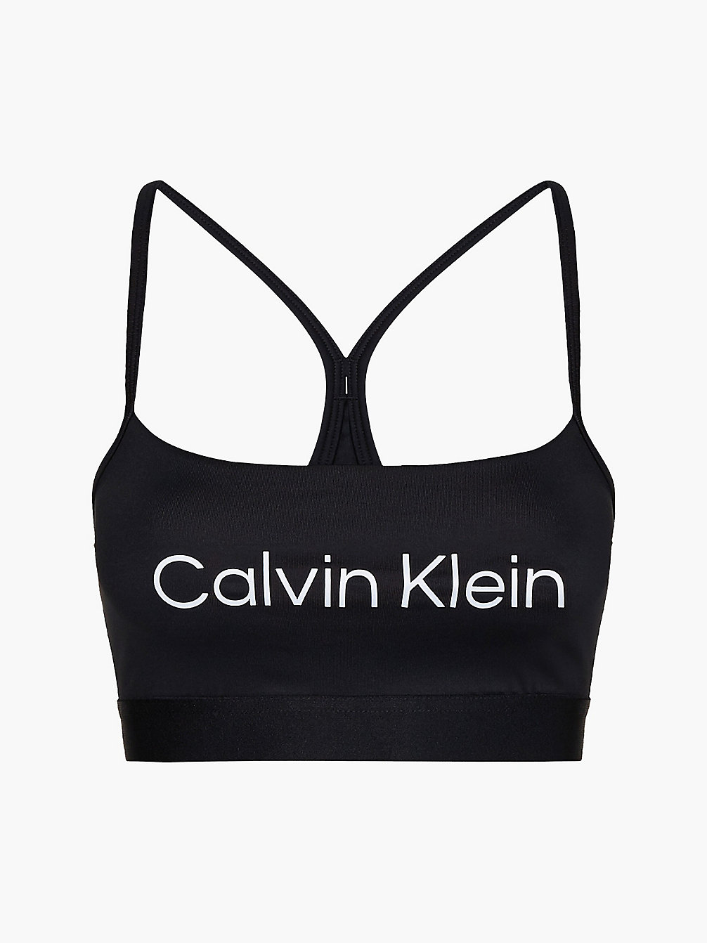 BLACK BEAUTY Low Impact Sports Bra undefined women Calvin Klein