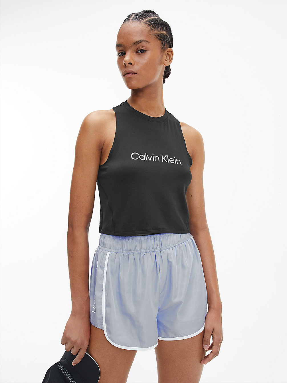 CK BLACK • Sporttanktop Van Gerecycled Polyester undefined dames Calvin Klein