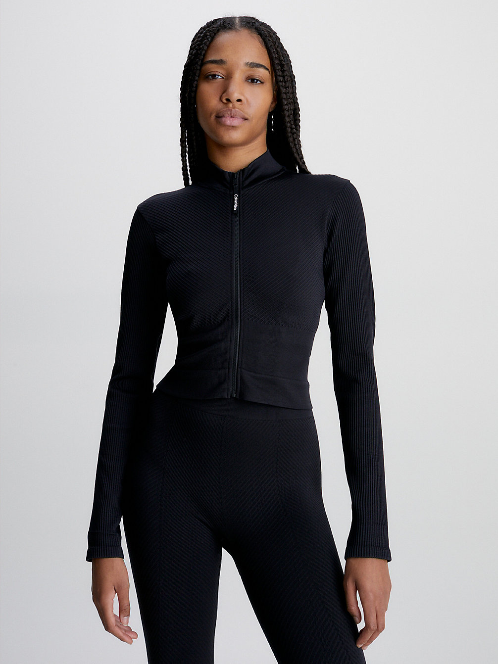 BLACK BEAUTY Zip Up Jacket undefined women Calvin Klein