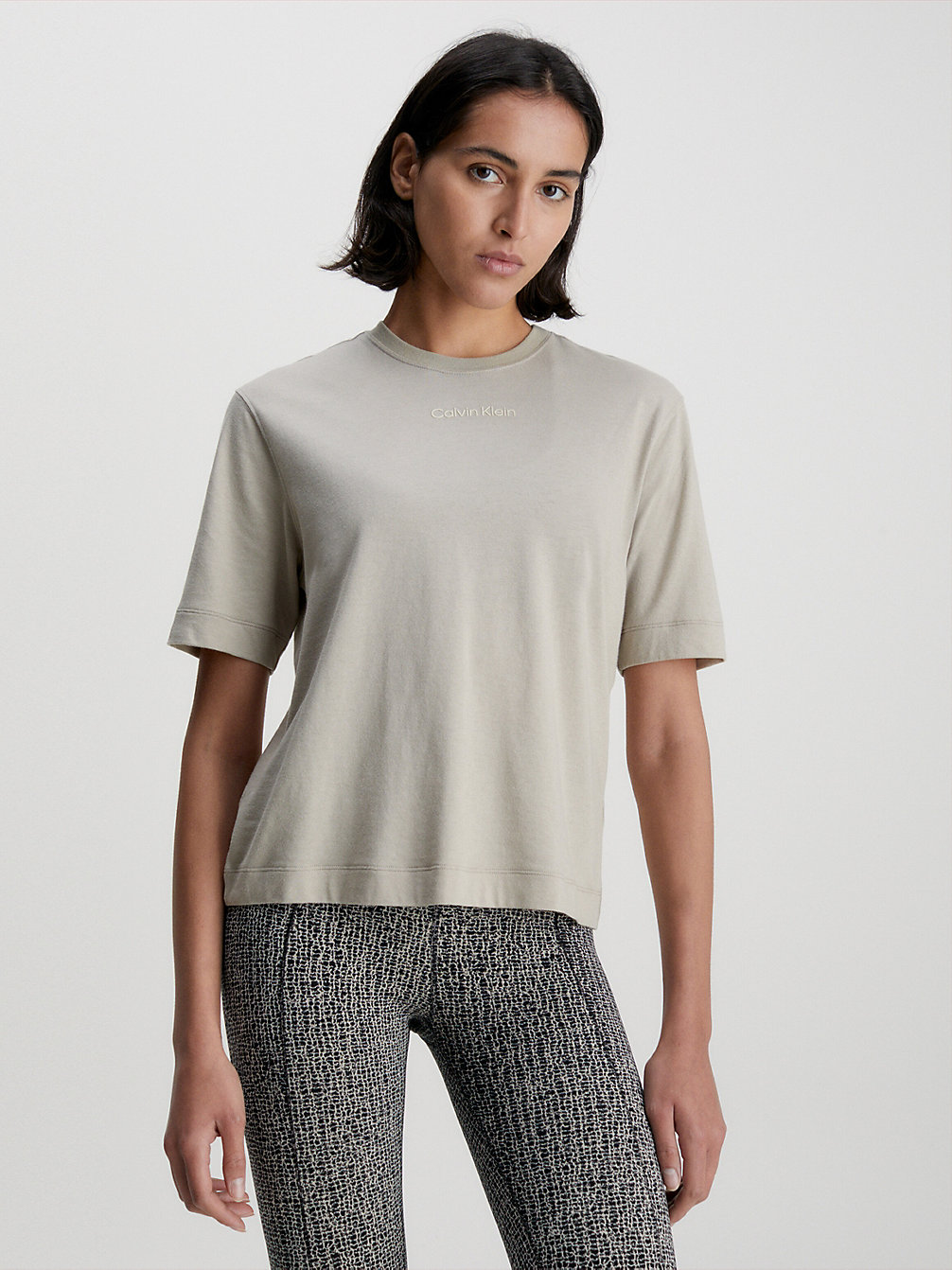 WINTER LINEN Gym T-Shirt undefined women Calvin Klein