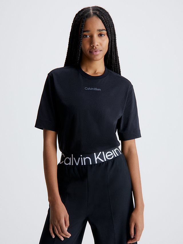Black Beauty Gym T-Shirt undefined women Calvin Klein