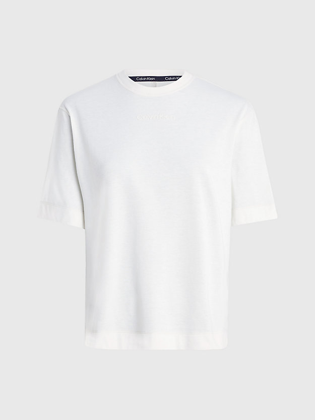 WHITE SUEDE Gym T-Shirt for women CK PERFORMANCE