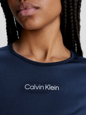 Calvin Klein Performance Womens Workout Fitness T-Shirt Blue 1X : Clothing,  Shoes & Jewelry 