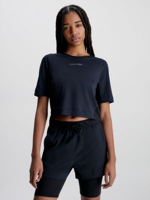 T shirt calvin discount klein noir femme