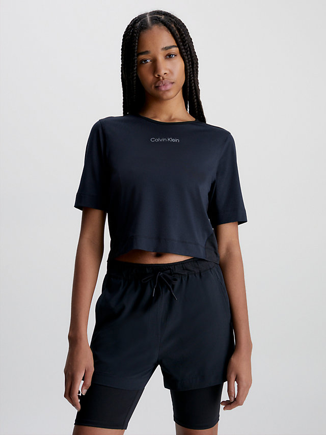 Black Beauty Gym-T-Shirt undefined Damen Calvin Klein
