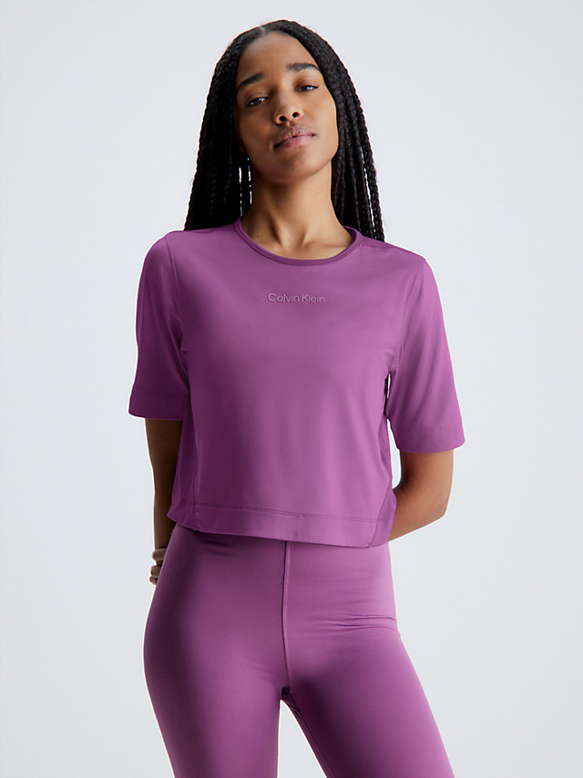Amethyst Gym-T-Shirt undefined Damen Calvin Klein