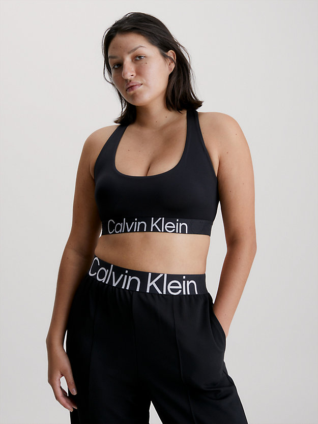 black beauty medium impact sports bra for women ck performance