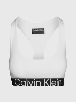 BRIGHT WHITE Medium impact-sportbh voor dames CK PERFORMANCE
