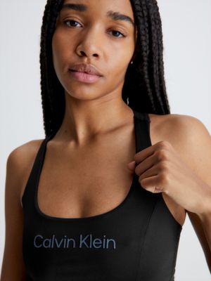 Calvin klein Performance Low Support Sports Bra 00GWS3K109 - Black Beauty