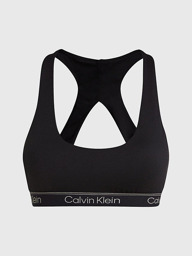 Black Beauty Medium Impact-Sportbh undefined dames Calvin Klein