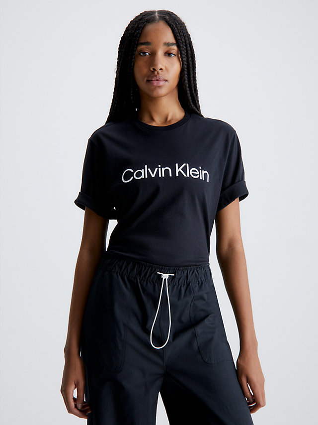 Black Beauty Soft Gym T-Shirt undefined women Calvin Klein