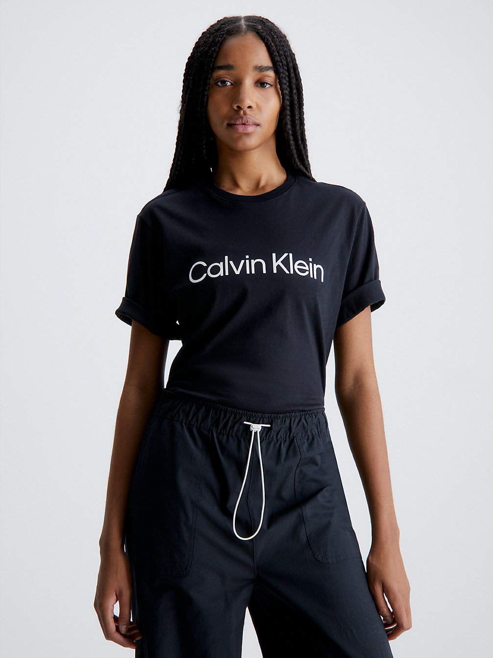 BLACK BEAUTY Weiches Gym-T-Shirt undefined Damen Calvin Klein