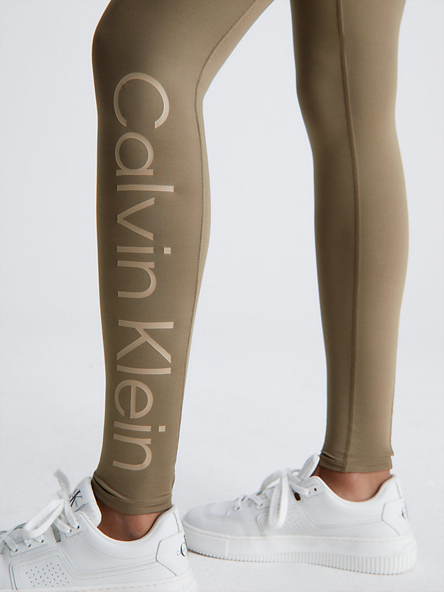GREY OLIVE Legging da palestra con tasca da donna CK PERFORMANCE