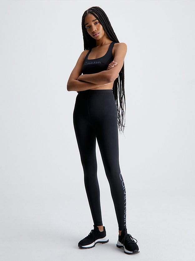black beauty pocket gym leggings for women ck performance