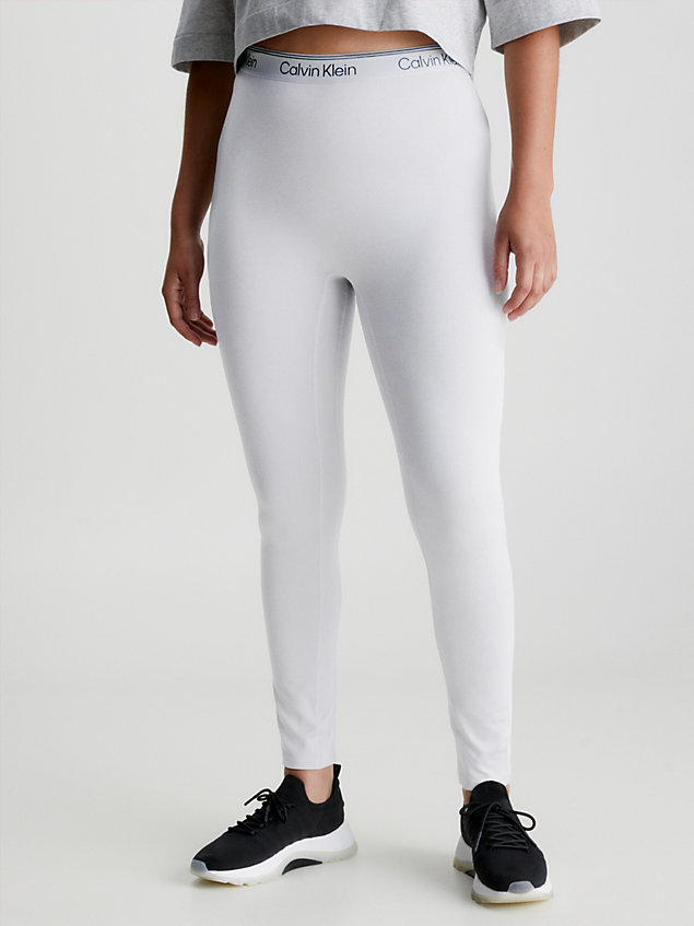 grey 7/8 gym leggings for women ck performance