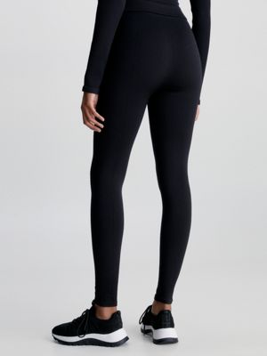Calvin Klein Women's Premium Performance High Waist Moisture Wicking Legging,  Black, X-Small at  Women's Clothing store