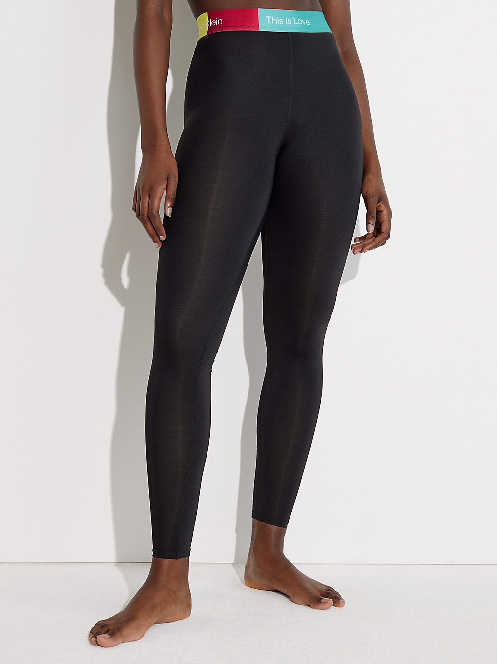 BLACK BEAUTY 7/8 Gym Leggings - Pride undefined women Calvin Klein