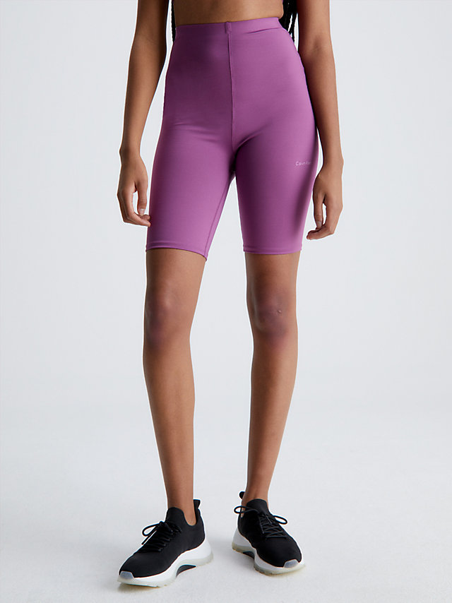 Amethyst Tight Pocket Gym Shorts undefined women Calvin Klein