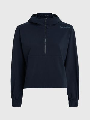 Calvin klein hot sale logo anorak