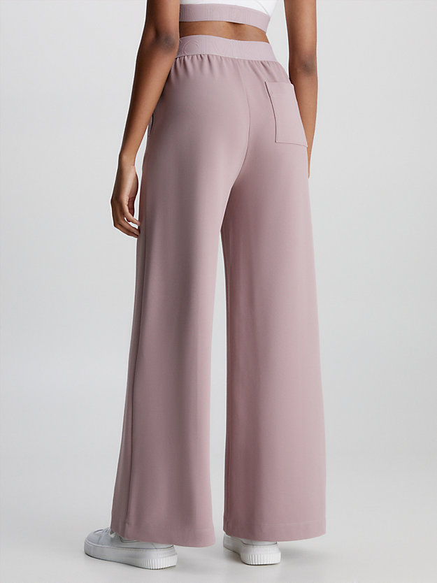 gray rose wide leg trousers for women ck performance